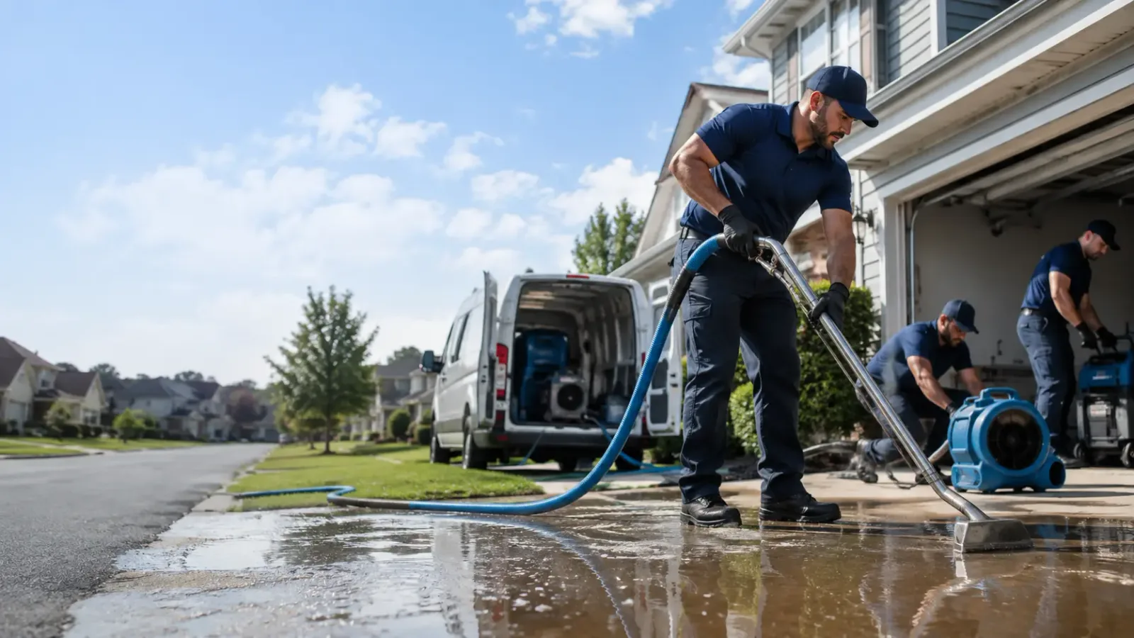 Flood Damage Restoration in Wideman, AR